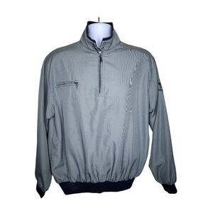 Vintage 100th US Open Pebble Beach Jacket Womens Size XL Gray Quarter Zip